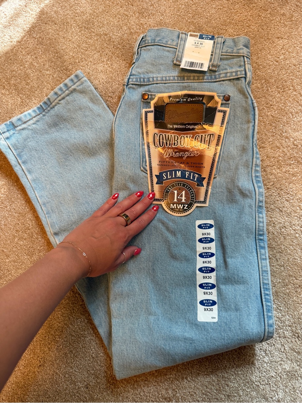 Wrangler Light Blue Boot Cut Women's Jeans